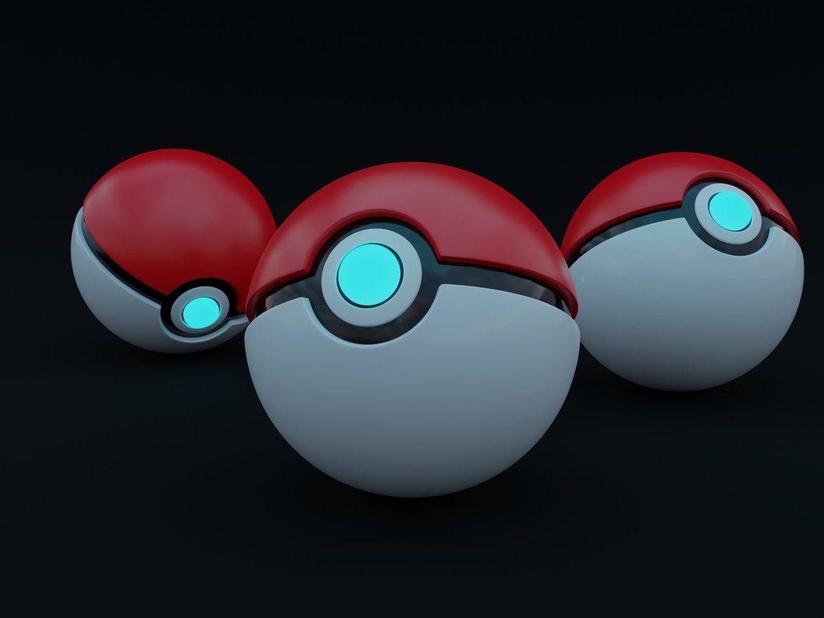 BrandiniDr's tweet photo. Pokoballs

#digitalart #3dmodeling #practice #pokemon #art https://t.co/3FL8ZDm5Pr