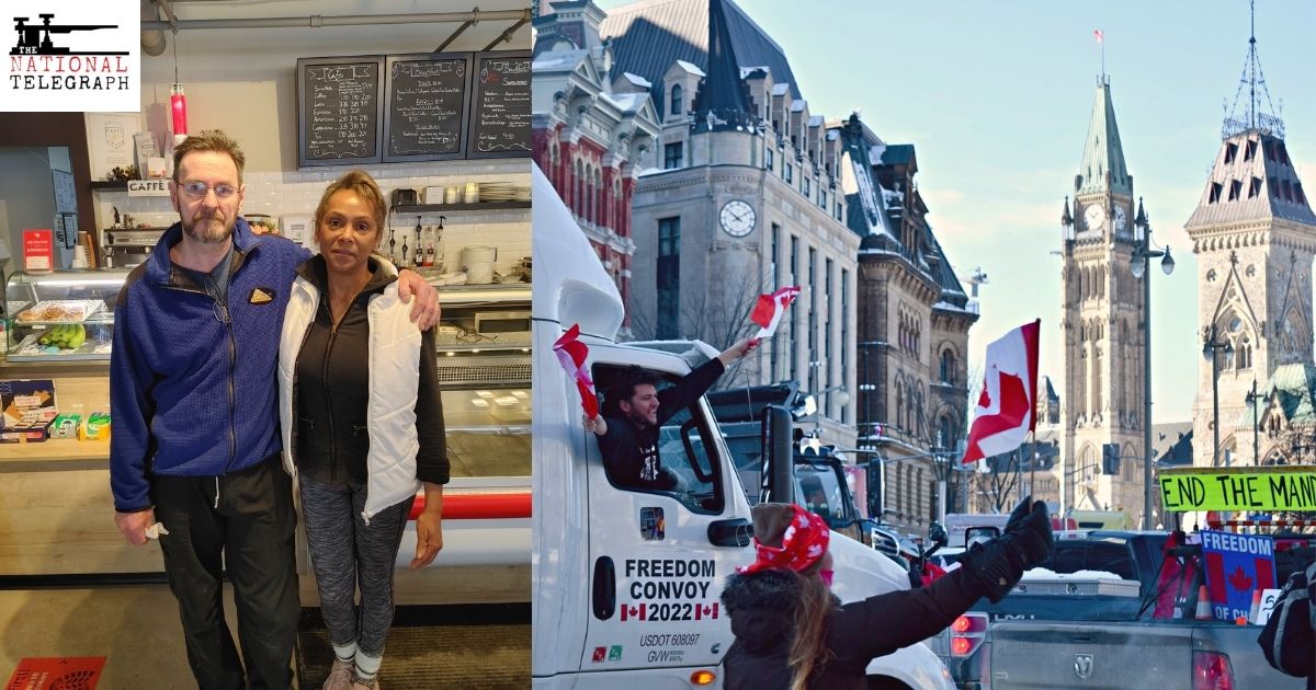 NatTelegraph's tweet photo. The Iconic Cafe Evicted After Serving Truckers During Freedom Convoy Protest
#cdnpoli #TruckersConvoy #FreedomConvoyCanada #IconicCafe
https://t.co/ZN0KFugPBh https://t.co/d5cJG5o4O3