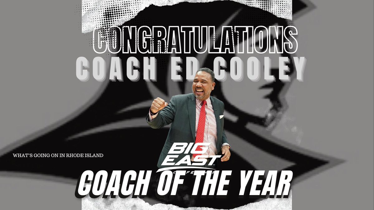 WhatsgoingonRI's tweet photo. Congratulations to @pcfriarsmbb Coach Ed Cooley on being named Big East Coach of the Year! ๐โค๏ธ
#CoachCooley #EdCooley #congraulations #PCFriars #PCBasketball #BigEastBasketball #ProvidenceCollege #WhatsGoingOnInRhodeIsland https://t.co/Xned9Qpx1O
