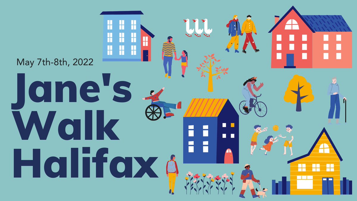 Spring is in the air, which means one of the best weekends of the year is coming up. Save the date for Jane's Walk 2022! 

From May 7th-8th we'll explore our city via a series of citizen-led walking tours celebrating Jane Jacobs’ life and ideas. #JanesWalkHFX
