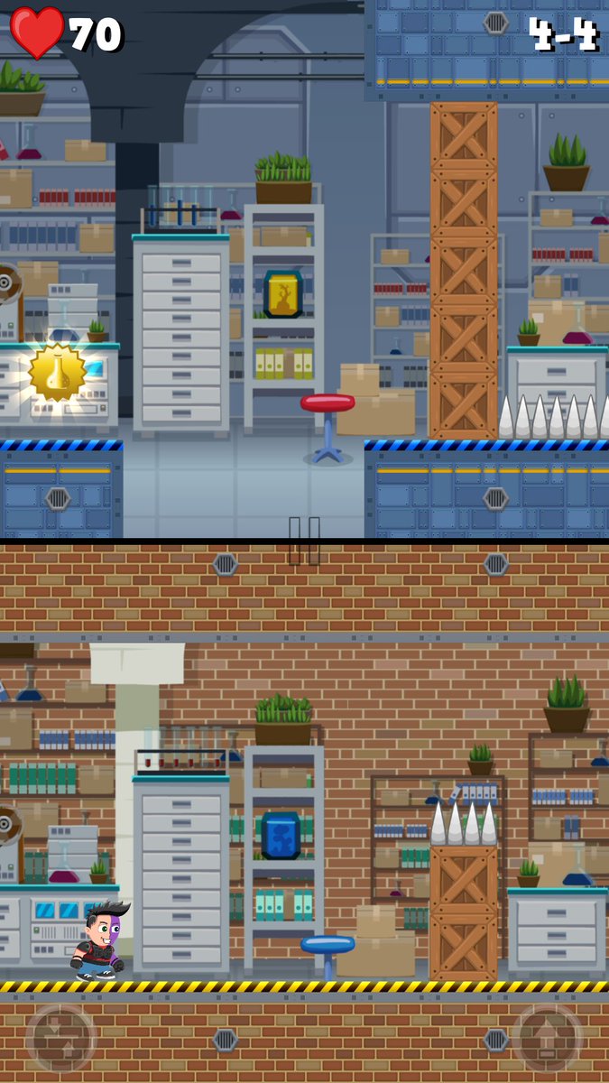 BKC_Games's tweet photo. Now it's time to reveal the fourth world of #SplitRunner, the laboratory!🧪In this world, you will face tough challenges and... a "reversing" ability?🤔 #BKCGames

#mobilegames | #gamedev | #indiedev | #indiegame | #android | #indiegamedev | #mobilegame | #Androidgames | #gaming https://t.co/PKzW3xCXcp