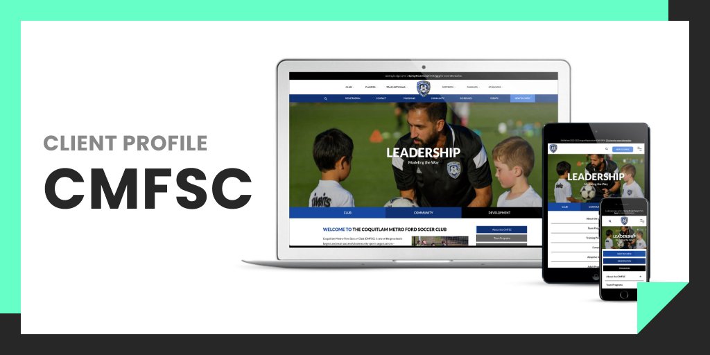 👉 Meet the <a href="/CMFSC/">Coquitlam Metro-Ford SC</a> 

Coquitlam Metro-Ford Soccer Club (CMFSC) is one of the province's largest and most successful community sports organizations.

The new CMFSC website was recently developed by A3CS.

Check it out  👉 cmfsc.ca

#webdesign #webdevelopment
