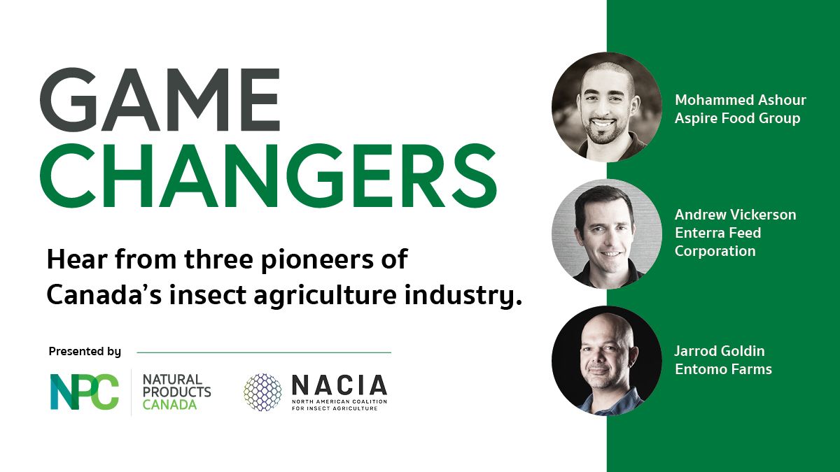 AspireFG's tweet photo. 🗓 Thursday, 10 March, 12PM EST
📍  Online 
🔗 Register - https://t.co/4i2fPYv1ja
At @AspireFG, we produce planet-based nutrition 🦗 for people, plants, &amp; animals, but we aren't in this alone!  Join us tomorrow for an intro into the #Canadian #insectagriculture industry. #agtech https://t.co/pd2SopCZ5i
