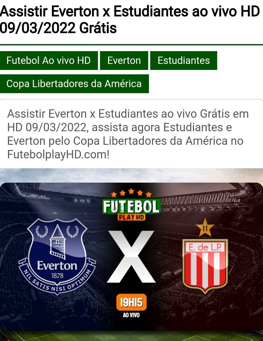 Futebol Play HD: assista futebol online gratuitamente e com qualidade