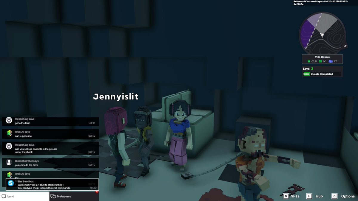 Beijta2's tweet photo. @TheSandboxGame I just participated in the daily #SandboxAlphaS2Contest for a chance to earn up to 1,000 $SAND! Starting March 8 - Find Michonne &amp; her zombies. Check out my screenshot below! 👇 #SandboxAlphaS2 https://t.co/xj4nRPx9Ht