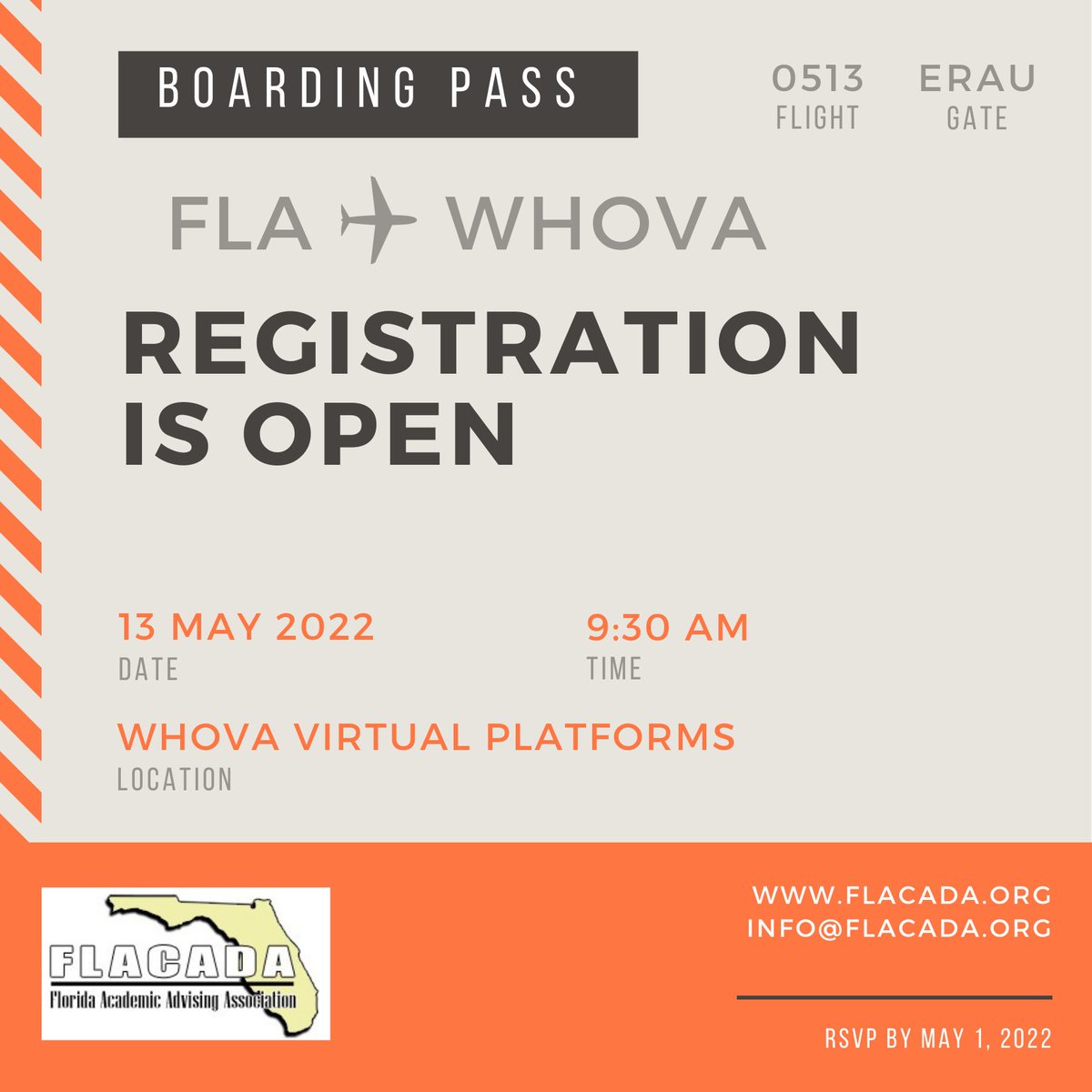 FLACADAFL's tweet photo. Now is the time, this is your year - register for the Virtual FLACADA 2022 Conference and submit a presentation proposal.  We want to hear from you!  

Need help justifying the cost?  Tip 1: no travel/hotel expenses will be incurred this year!

https://t.co/sml5PSeSHX https://t.co/Jg16qDwLTs