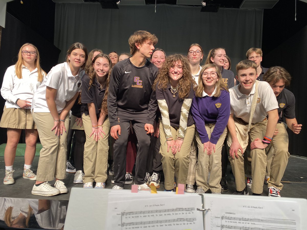 Rehearsing diligently for our upcoming spring musical! <a href="/GCHSFineArts/">Guerin Catholic Fine Arts</a> <a href="/GuerinCatholic/">Guerin Catholic H.S.</a>