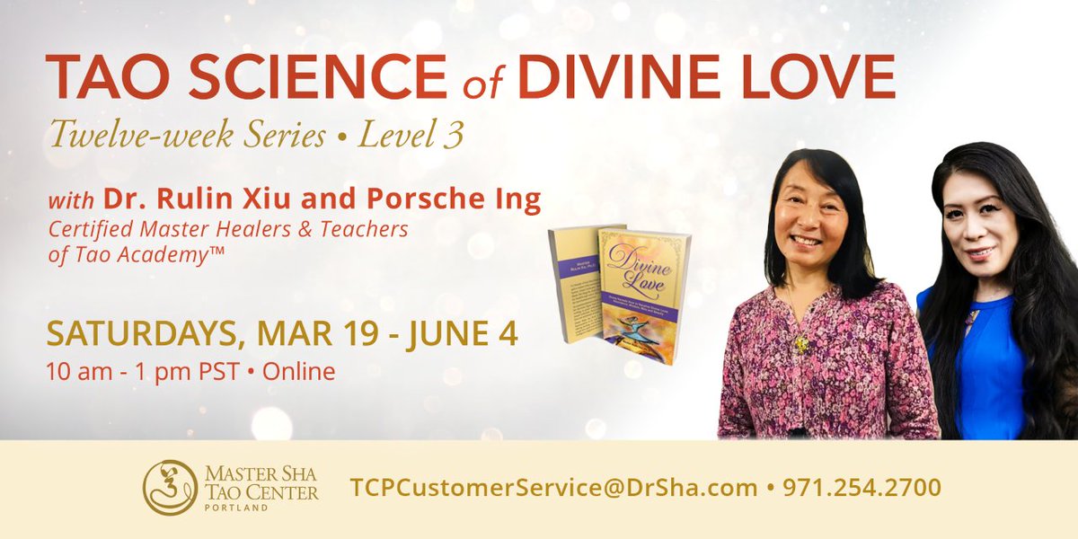 TaoPortland's tweet photo. 3 Special Gifts 🎁 for enrolling in Divine Love program - https://t.co/M0p1BmUNFR #DivineLove #Tao #TaoCalligraphy #MasterSha #Portland #SelfHealing https://t.co/aUALMJU4EX