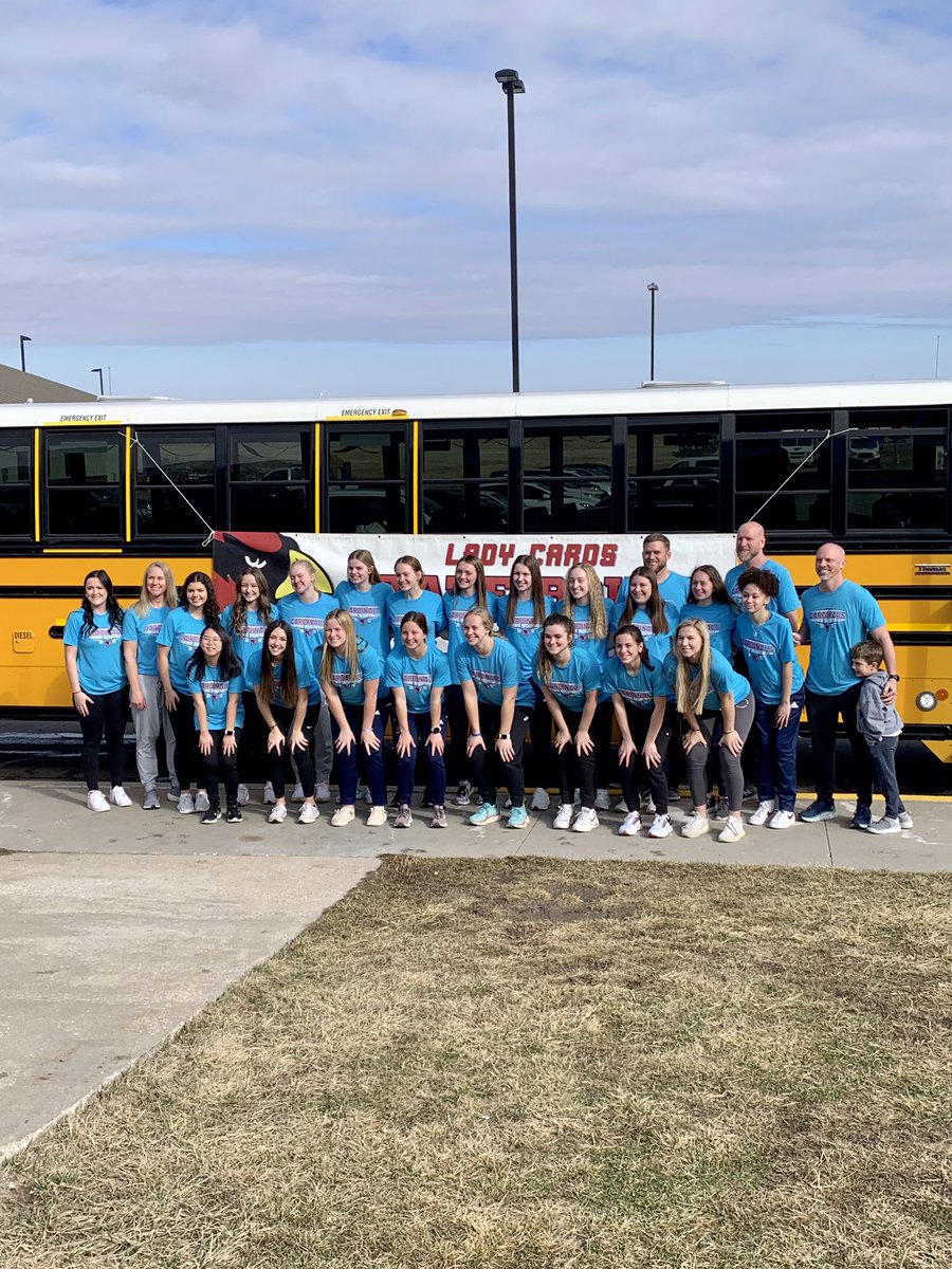 EudoraHS's tweet photo. Big day. Boys and girls basketball headed out for state, work to do. https://t.co/arWaeqKOEd