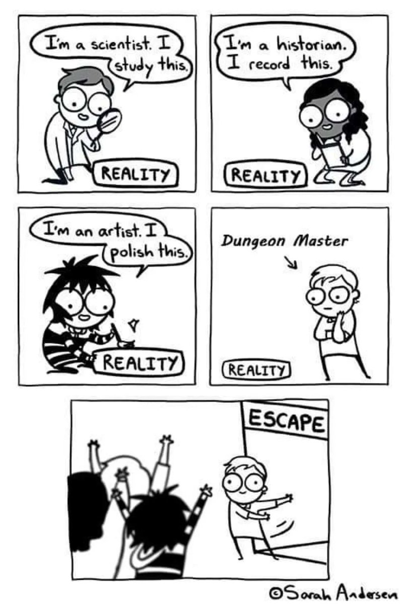 Tabletop Roleplaying Escapism it's The BEST!