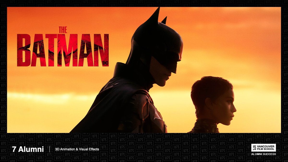 vfs's tweet photo. Matt Reeves’ dark vision of Gotham (plus Robert Pattinson and Zoë Kravitz teaming up as The Bat and The Cat) seems destined to result in one of the year’s biggest movies. And for good reason - go see this one in theatres!

🍿

#VFSalumni #VFS3D https://t.co/wxHcr9bKNM