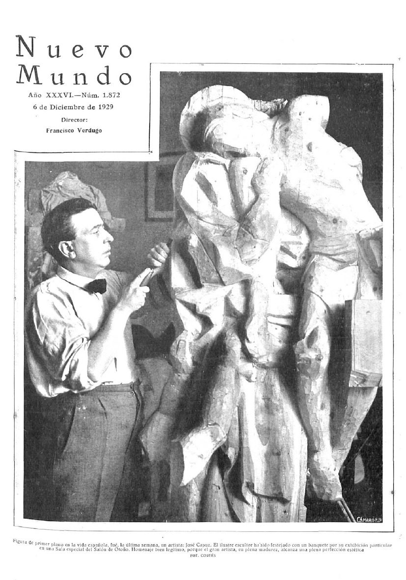 Hoy recordamos al escultor marrajo por antonomasia, José Capuz Mamano (29 de agosto de 1884 - 9 de marzo de 1964), en el aniversario de su fallecimiento.