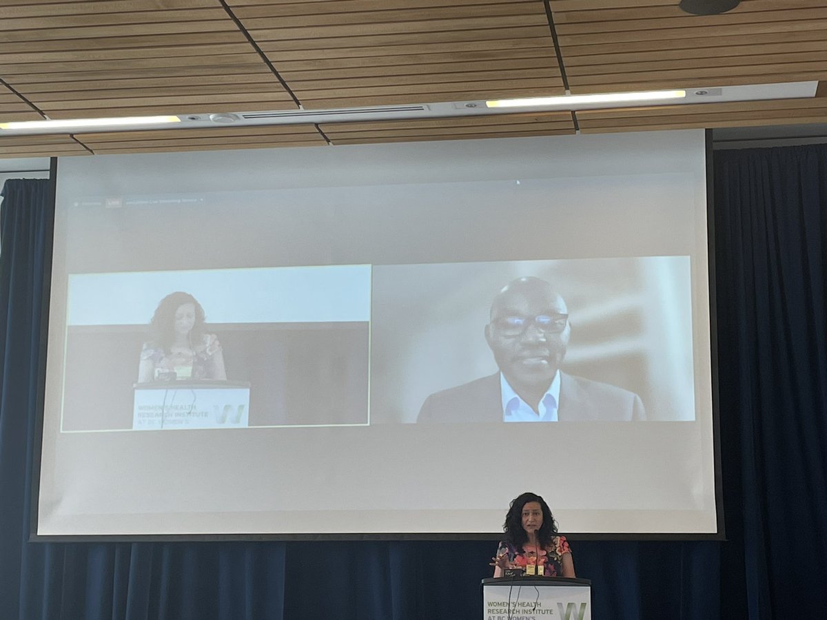 KalyshaAnne's tweet photo. So excited that the @WomensResearch #whrisym22 is recognizing @SANTHEafrica & @Thumbi_Ndungu as a champion in #genderequityinscience and as an excellent global partner! https://t.co/4lQu2tMGF6