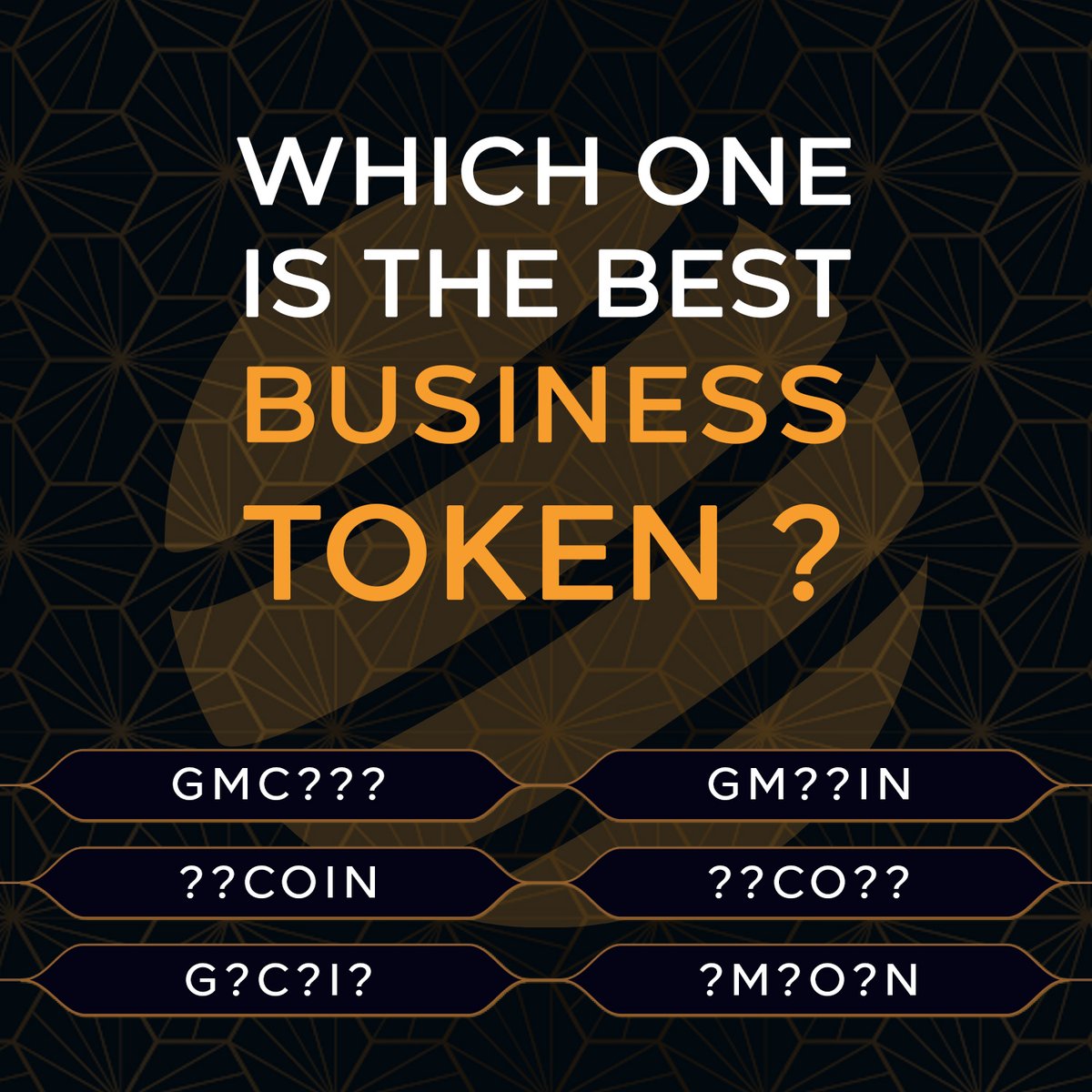 coin_gm's tweet photo. ✍️ #GMCoinChallenge: Guess the token!

🤑 2 GMCoin delivery right on the way!

☑️ Twitter Like

☑️ Follow @coin_gm

🔁 Quote retweet with answers 
with @coin_gm + tag 2 friends

Until March 11, 00:00 UTC!

#1000xgem 🚀 https://t.co/IH5WpL5qqg
