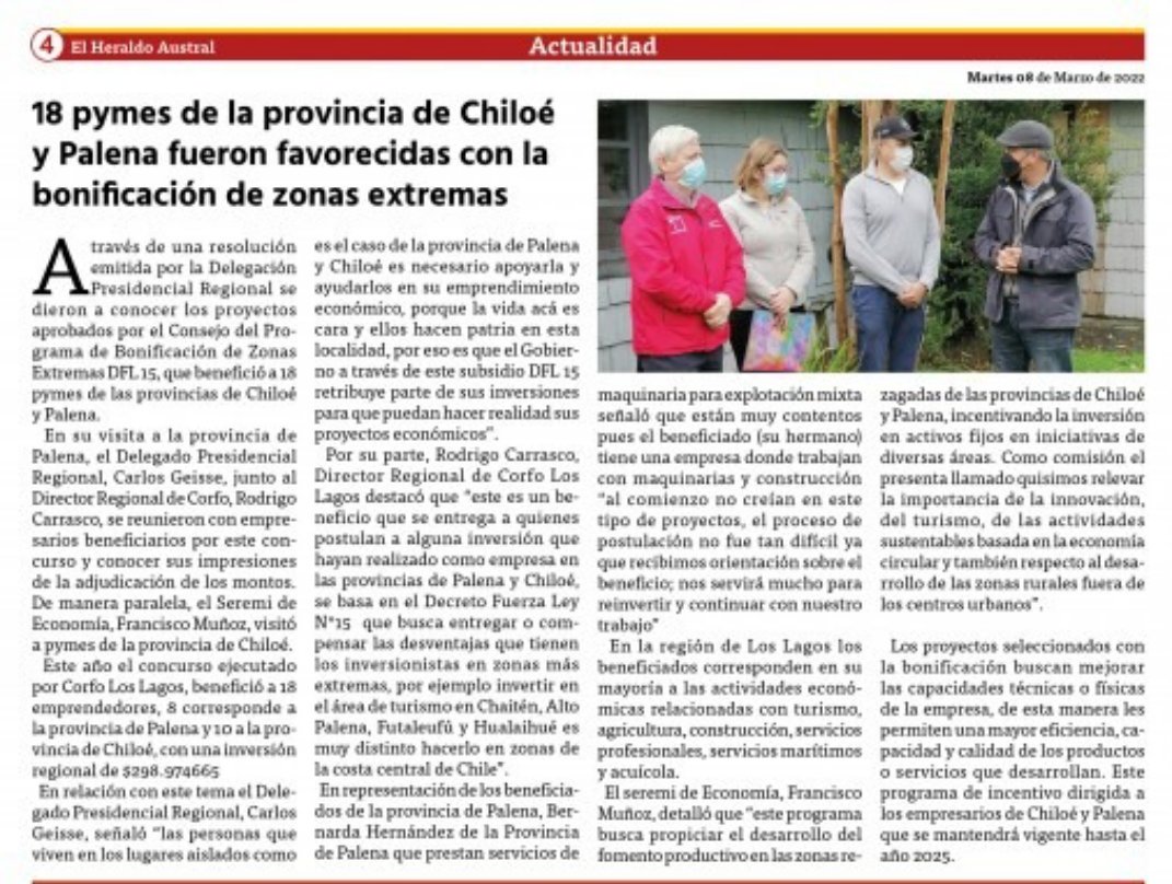 Seremi Economía Los Lagos tweet media