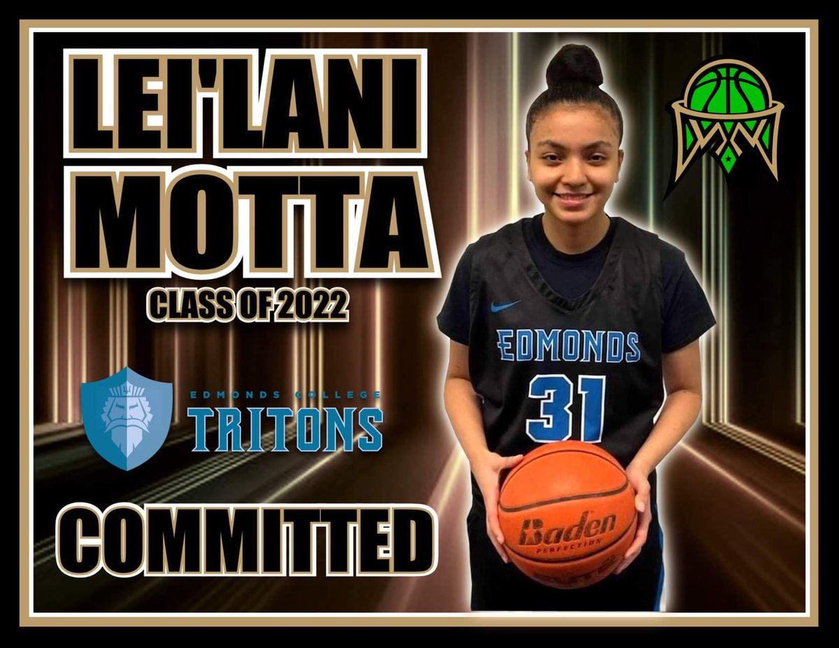 Congrats to BIG SMOOTH... LEI'LANI MOTTA <a href="/llaniim/">Lei'lani Motta</a> for committing to further her education while continuing to play the game she LOVES.. SHE picked the best FIT for her and her family.

#FINISHTHEPROCESS 

@jaygirlsbball <a href="/EdmondsWBB/">Edmonds College Women’s Basketball</a> @leskmotta <a href="/Daniell24556636/">Danielle</a>