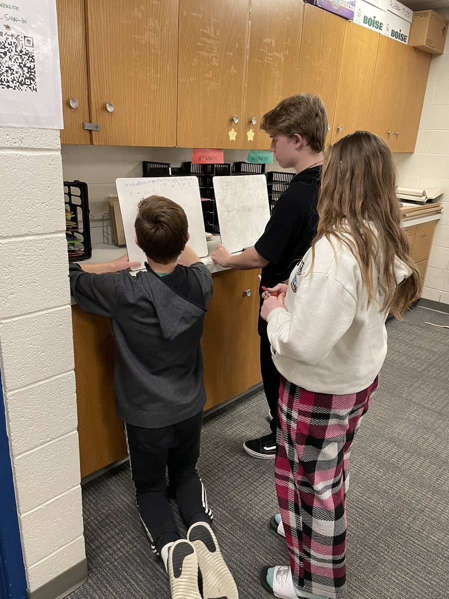 tmaynard5's tweet photo. Watched Ss Tch @misstrpstr lesson go from OK to amazing today! @GVSUmath should be proud! Ss went from sitting &amp; listening &amp; talking in teams to becoming experts on one problem &amp; presenting to class. Each hr was better &amp; better! #miched #mschat #flipclasschat @ProfJonh https://t.co/XrTVLS978h