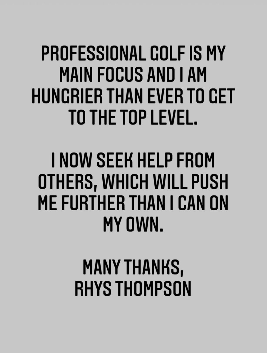 Looking for some support for the upcoming season and future.