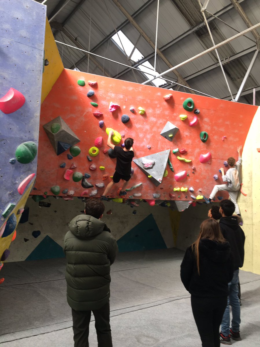 TheSHINECentre's tweet photo. Amazing climbing session today. Thanks to the @theclimbingstation in Loughborough for their support and guidance. #teamwork #supportingothers #SEMH https://t.co/YWJ9xIRqER
