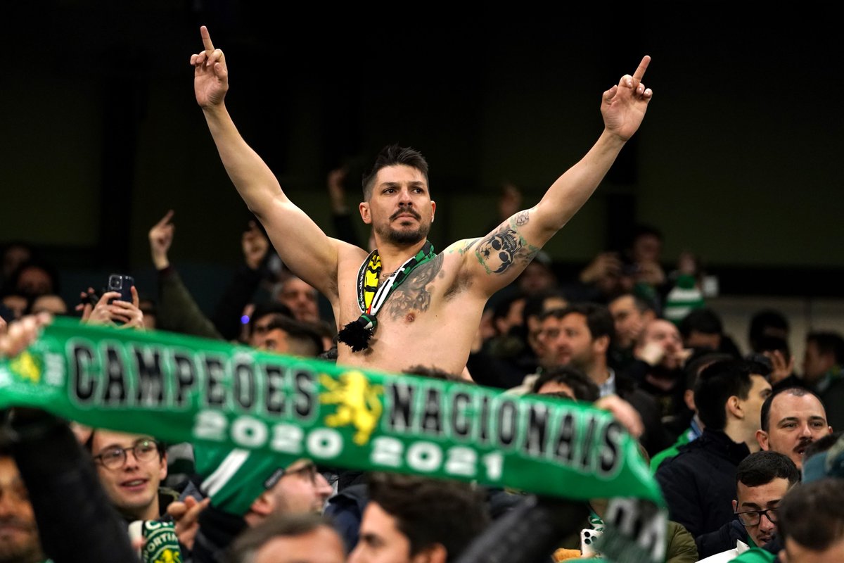 5-0 down? Sporting CP fans do not care. #UCL