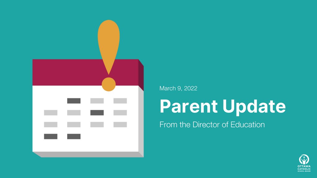 OttCatholicSB's tweet photo. 📣Attention all #ocsb parents, guardians, staff and students, please read our important update regarding changes to our COVID-19 policies beginning March 21, 2022. https://t.co/8IAyeNfpws https://t.co/KT7IWq3U4F