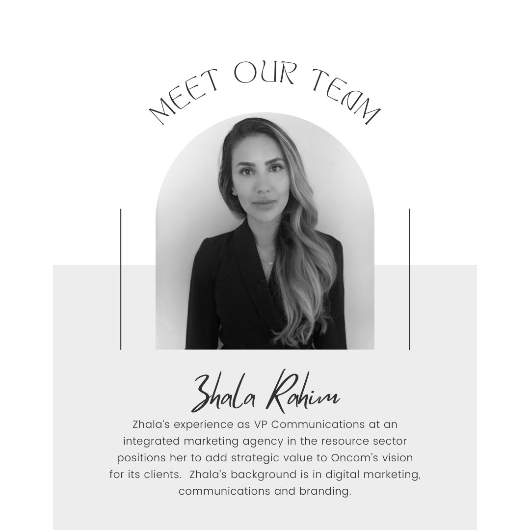 OncomConsulting's tweet photo. Meet one of our co-founders. Zhala has extensive experience in marketing and manages our clients’ strategic vision. #marcom #marketing #communications https://t.co/kp9mYqMS6d