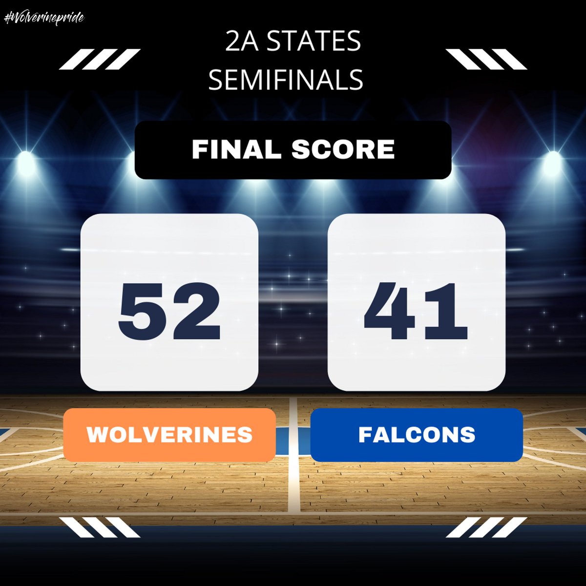 Way to go Westlake - off to the state championship