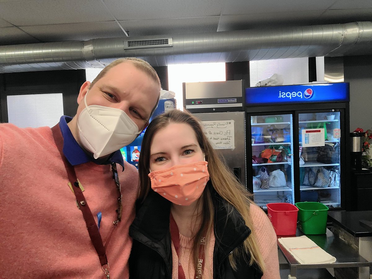 When you and your friend both know what day it is. <a href="/MissK_1215/">Dean K</a> 
#OnWednesdaysWeWearPink 
#MortonPride #OrgulloMorton