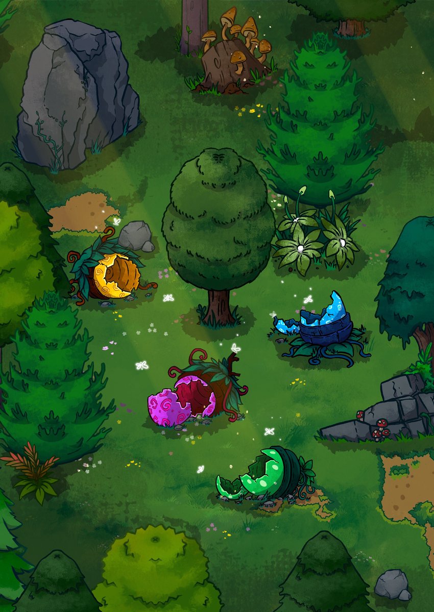 chu_mb1's tweet photo. In Chumbi Valley, you will be able to place rare #NFT items anywhere in the world. The Pod Remnant #NFTs add a pop of color to the forest and also attract butterflies to the area. 🦋

The Chumbi forest will be yours to explore and make your own. 🌿🌳 https://t.co/y078STxW1w