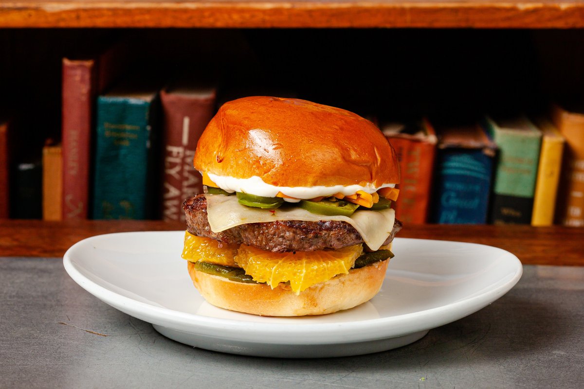 Excuse me while I interview this burger... Hell Burger