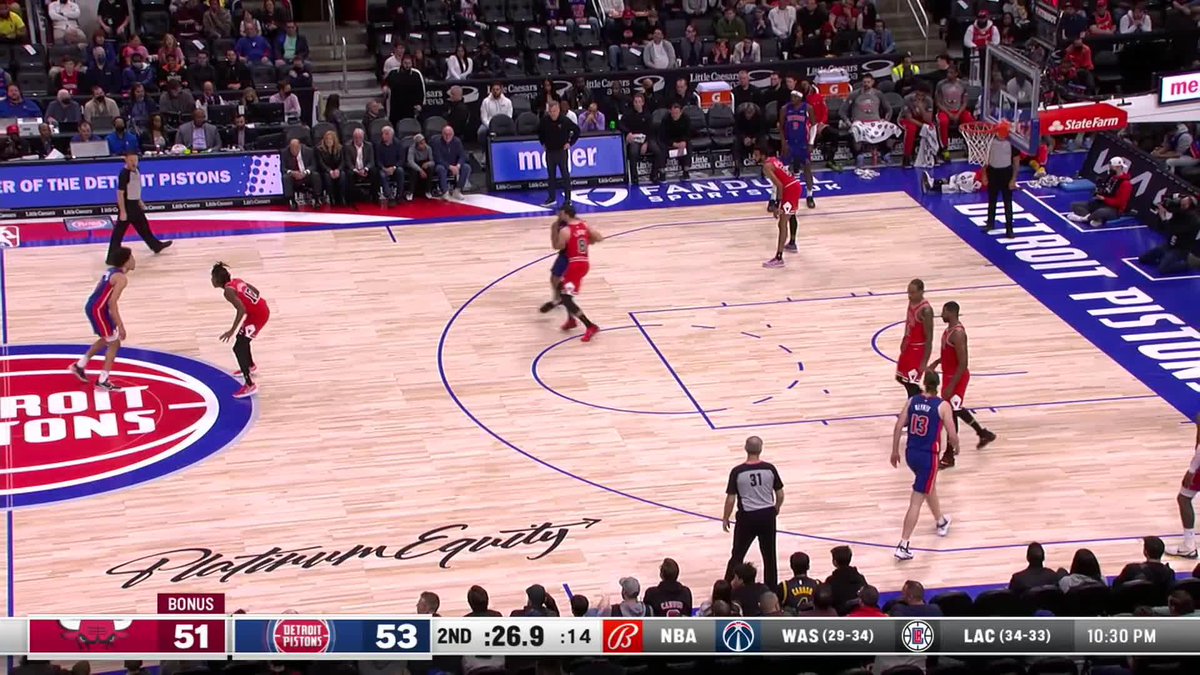 Bulls vs. Pistons Playbyplay, highlights and reactions HoopsHype