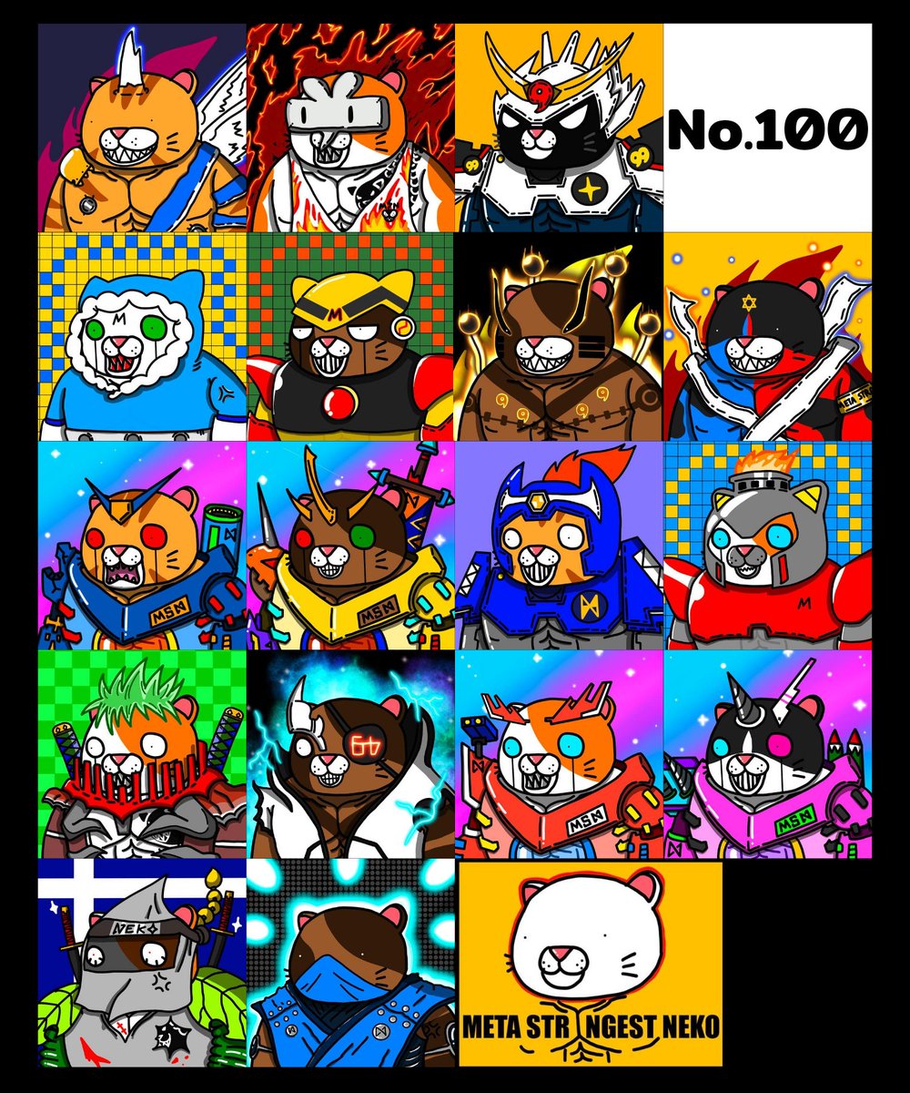yodchat's tweet photo. BEFORE NO.100
META STRONGEST NEKO
Find 17 adoptive owners.
On @ParasHQ 
Starting price 0.5 N
Check this out
https://t.co/8mCsVq0WNY

And Join Discord
https://t.co/LTLS8Jwa8E
Hope to enjoy
Thank you all 💪😼❤️
#NFTCommunity #NFT #NFTs #NEARnft #NEARverse #nearThai https://t.co/FatIPuXedN