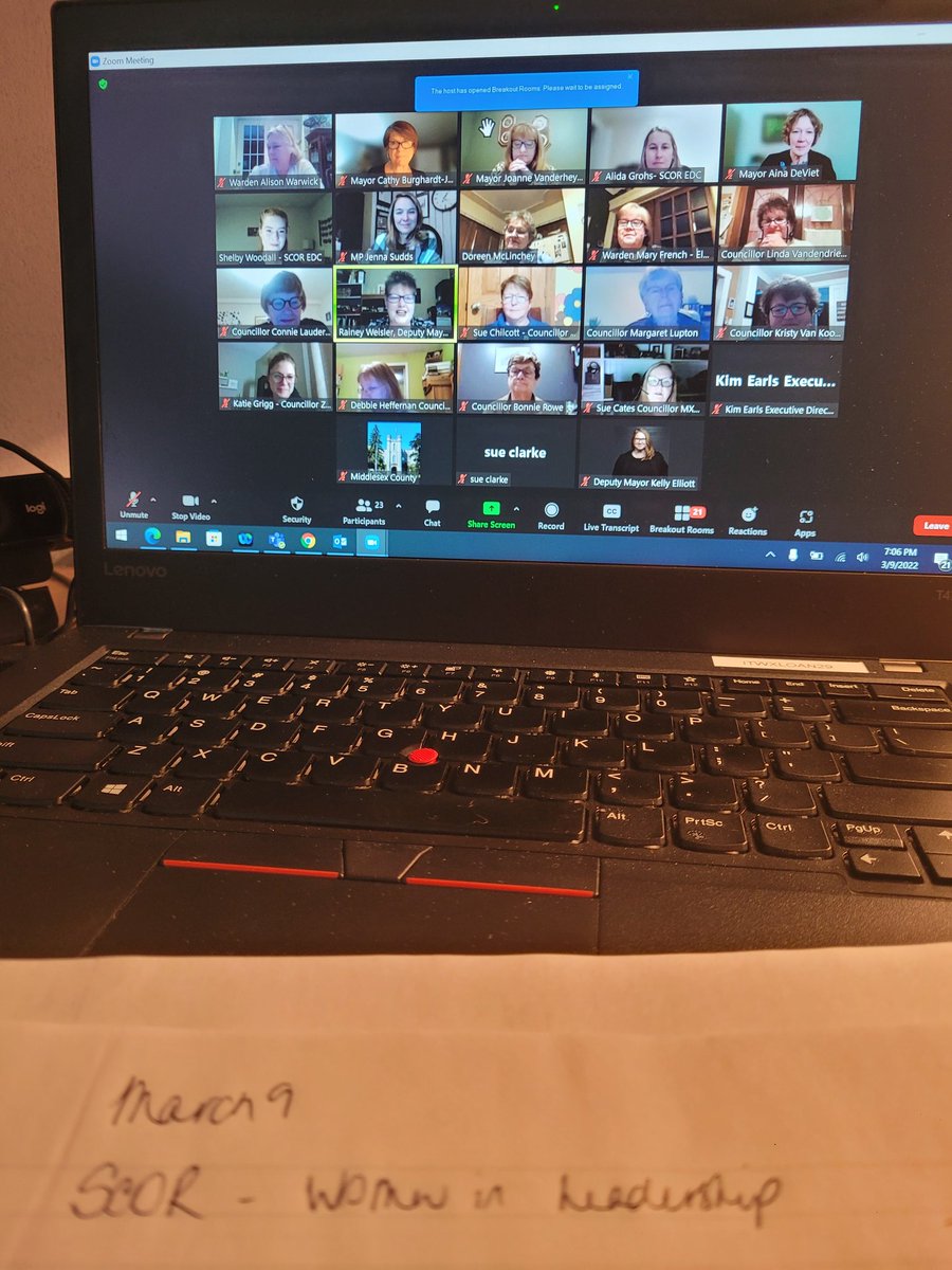 Thanks to <a href="/scorregion/">SCOR EDC</a> for organizing an insightful discussion this evening. So pleased to be involved with this Women in Leadership event. Inspired by incredible women leaders across our region!