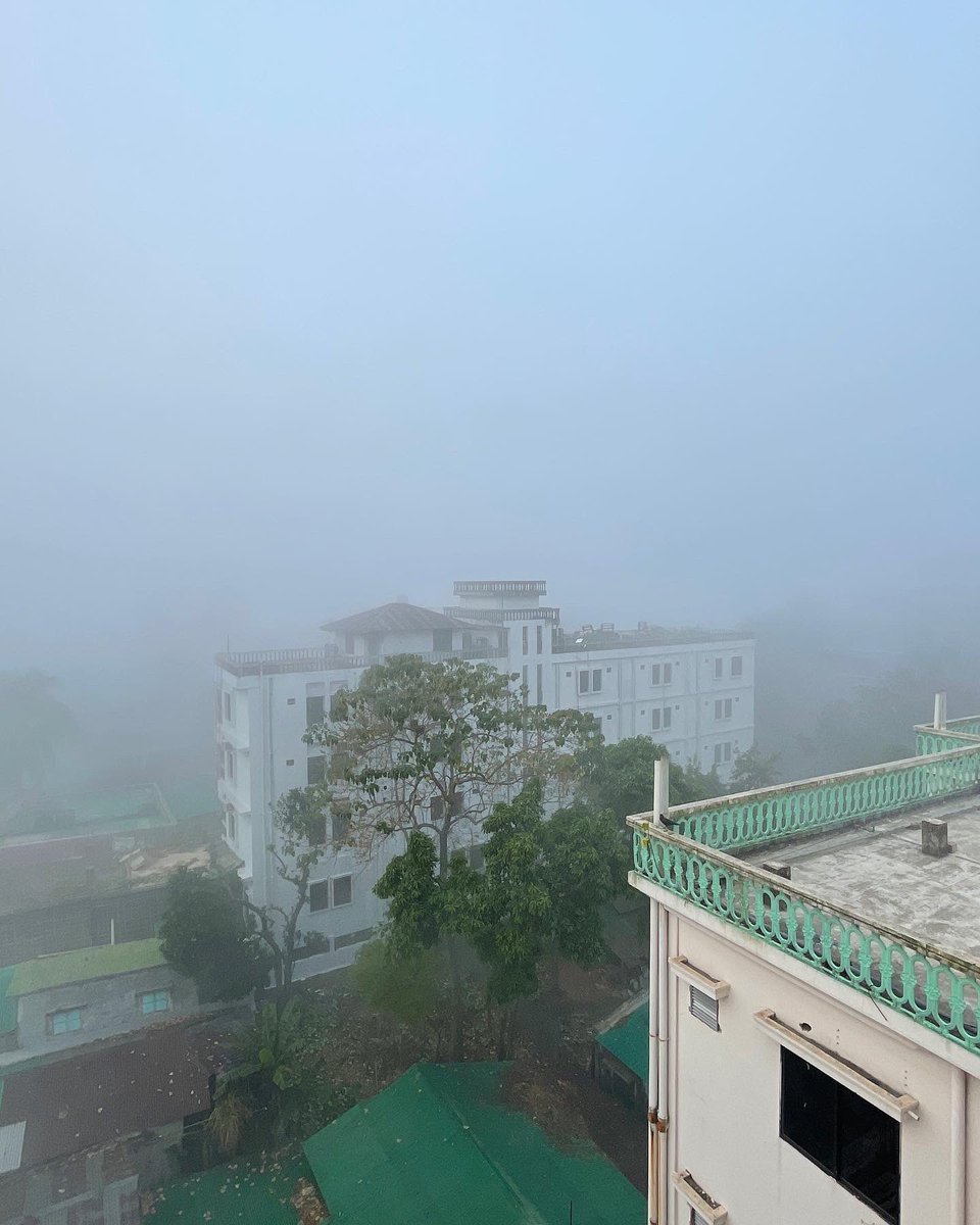 Quite an unusual #foggy morning in March in Cox’s Bazar! 

#climatechange is real, let's act smart to mitigate the climate issues!