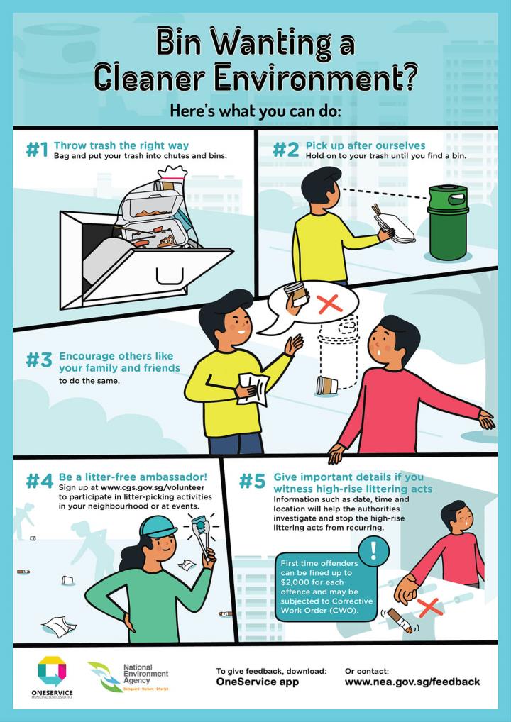 Do our part in cleaniness <a href="/NEAsg/">National Environment Agency</a>