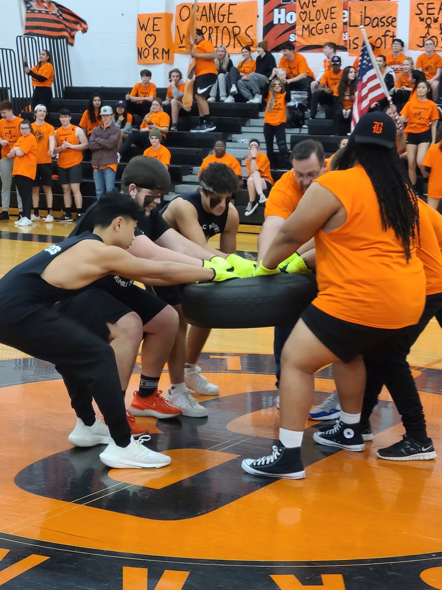 Rumble in the jungle is complete! Congrats #orangewarriors on your win! #rumble #rumble2022 #barnegatinspires