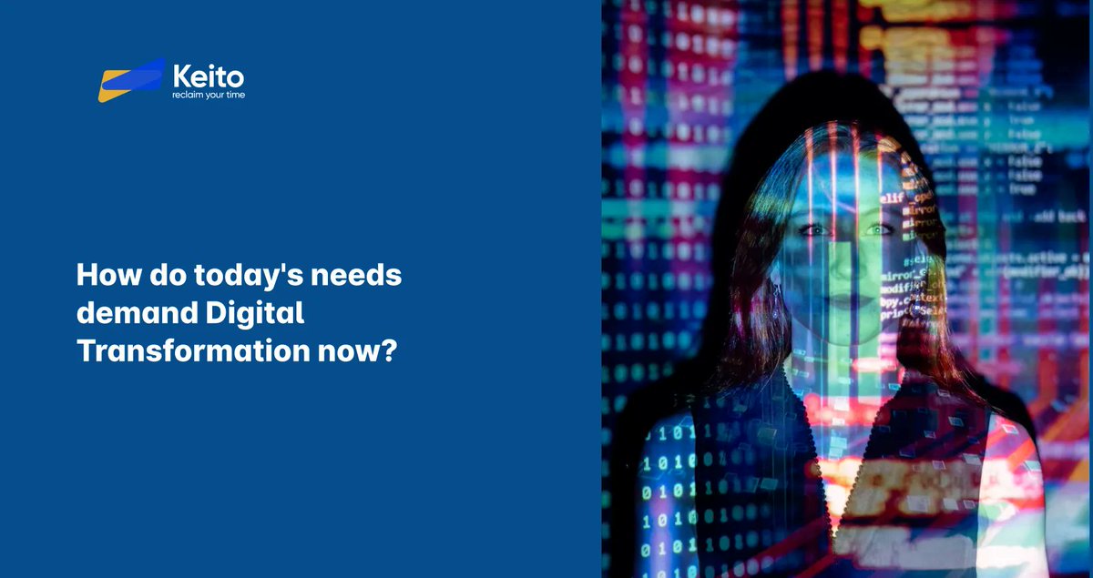 In the era where everything is digital and demands digital, we're one step closer to digital transformation, But how? 💡
To find out read our latest blog🚨
Click on the link below ⤵️⤵️
buff.ly/3IQvdjr
#digital #godigital #exploretech #Goodreads #digitalworld #keito