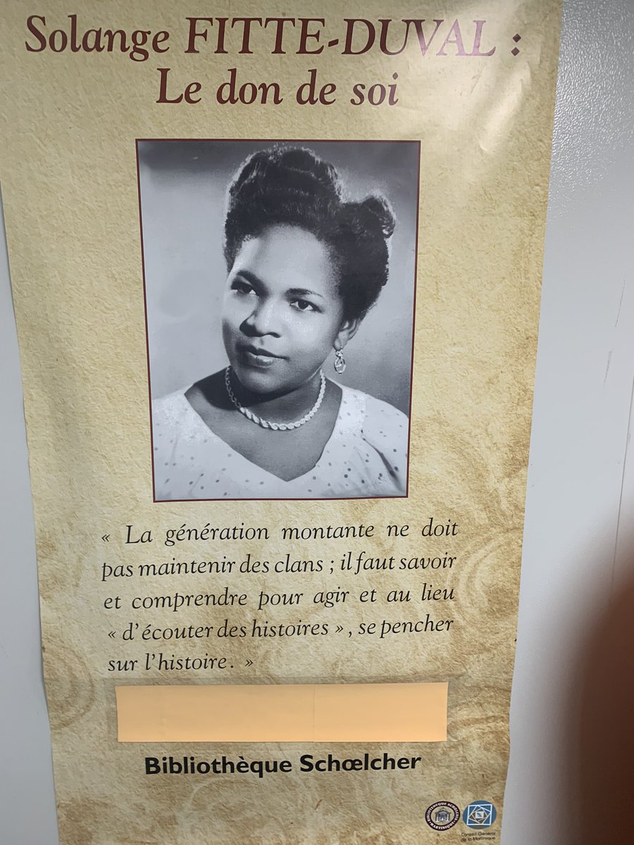 SinosaStephane's tweet photo. #9720692V #👍🏾8 mars -  Journée des droits de la femme #LNA conférence-débat avec l historienne Mme Bosphore sur l action féminine dans la société post Amiral Robert pour élèves #EDS #LLCERCréole et visite de l@expo Solange Fitt-Duval en salle arts et culture (jusqu’au 18 mars). https://t.co/TXTN1z71Th