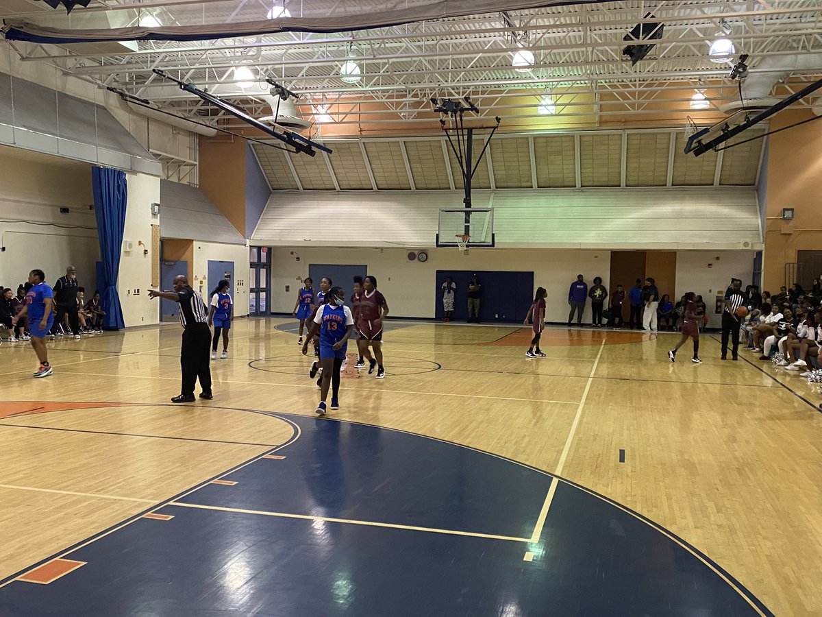 presleycharles's tweet photo. What a wonderful turn out for @WatkinsSeminol1 girls basketball team, such a great way to represent for Women History Month! Our girls didn’t win on the court but this community came out to support! #scholarathletes #womenhistorymonth #forwardsteps https://t.co/1vcrkd45QZ