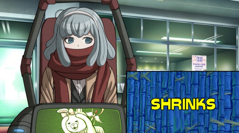 ">Let's go!<"

🎵🎵🎵🎵

">SHRINKS?<"

">Is this a despair cartoon?<"