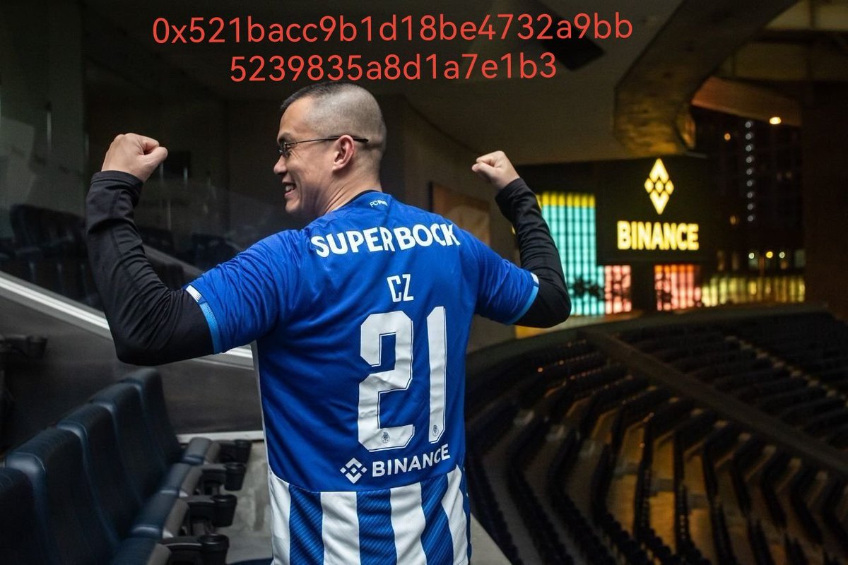 2BNBFootball's tweet photo. Also,Football will never go out of style
@cz_binance @ChampionsLeague https://t.co/tArWy9fBI6
