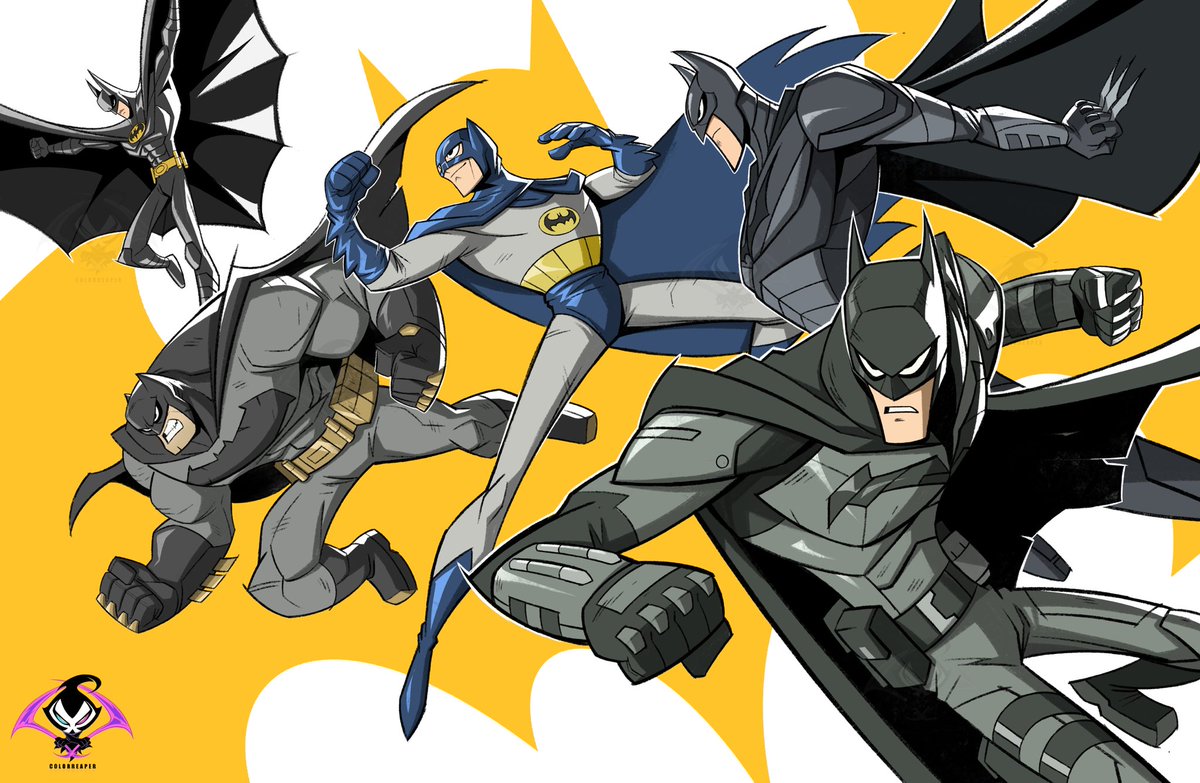 colorreaper's tweet photo. 🦇 THE BATMEN 🦇

Essential live action versions. I skipped a few either because I’m not aware of them or they are simply  replacement actors but playing the same character. Simply put, I was drawing Batmen from universes not all actors.

#TheBatman #batman #dccomics #Procreate https://t.co/6FmYnovCl8