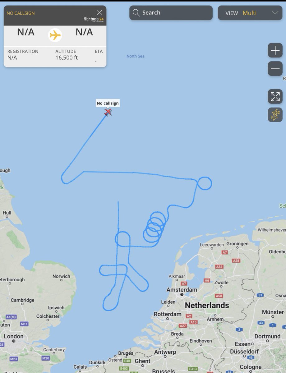 SpeckleBelly64's tweet photo. USN P-8A Poseidon active in the North Sea 

#AE688B https://t.co/dz1w0n2glD
