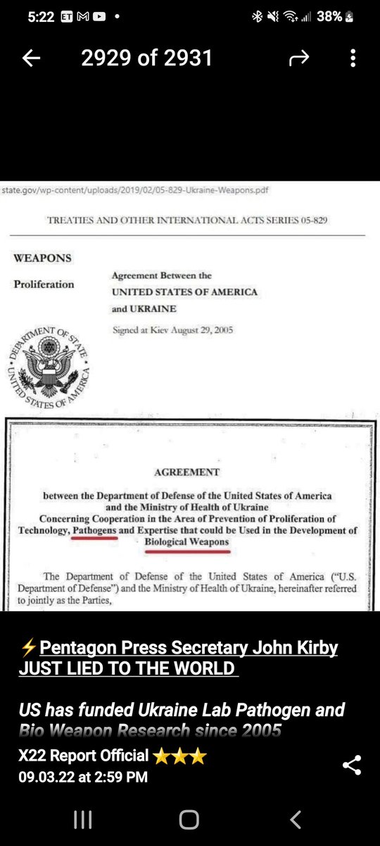 d_holter2's tweet photo. We need a official investigation into the Biolab network in Ukraine. Who new what and when did they know it! The world court will be asking soon! https://t.co/57JqFJrK0k