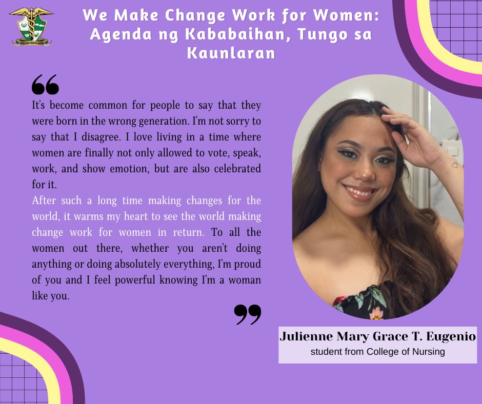 officialLLN's tweet photo. Happy Women’s Month! 💜
 
Take a look at their message for this month's celebration of women and let it inspire you.💖
 
Cheers to Women Empowerment! 🥂✨
 
#LLNWeMakeChangeWorkForWomen
#MabuhayAngMgaBabae 🙌🏼
#InternationalWomensDay 💜 https://t.co/rv0vmIwOSW