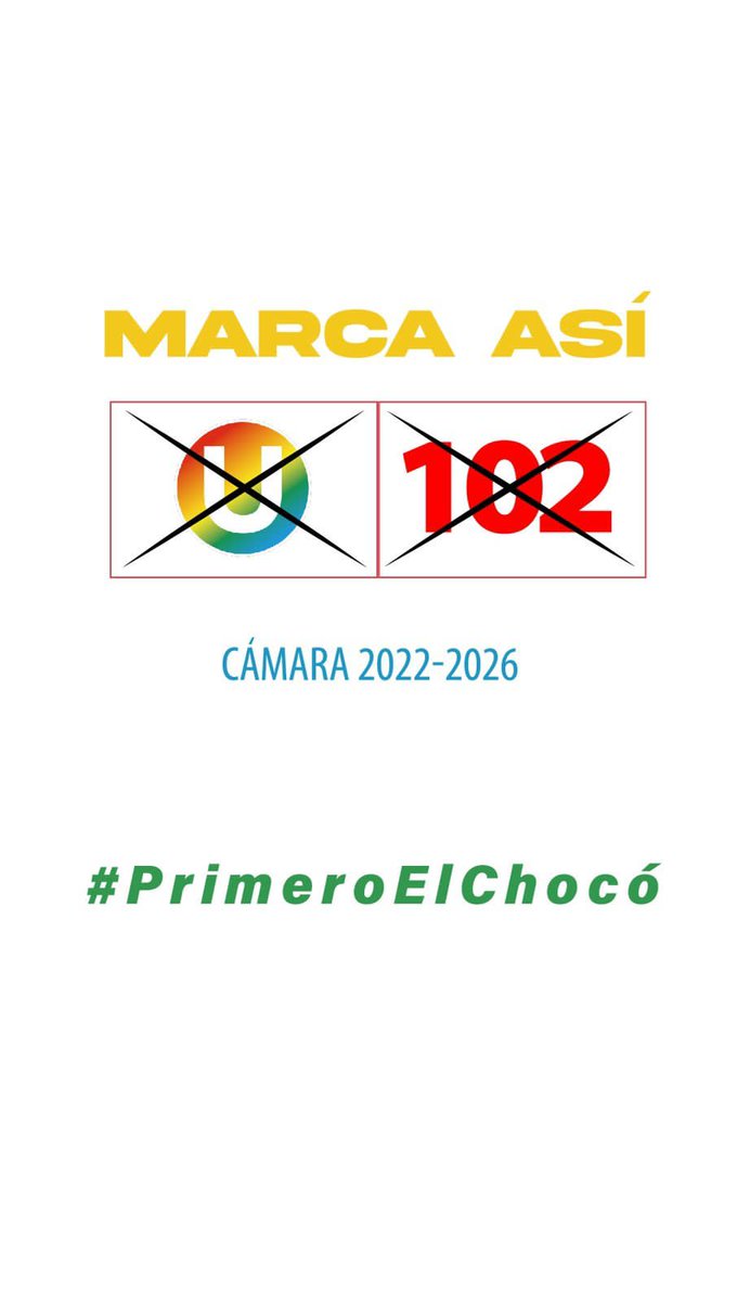 Para poner #PrimeroElChocó con <a href="/BernardoFlorezA/">Bernardo Florez</a>
El Chocó vota así: