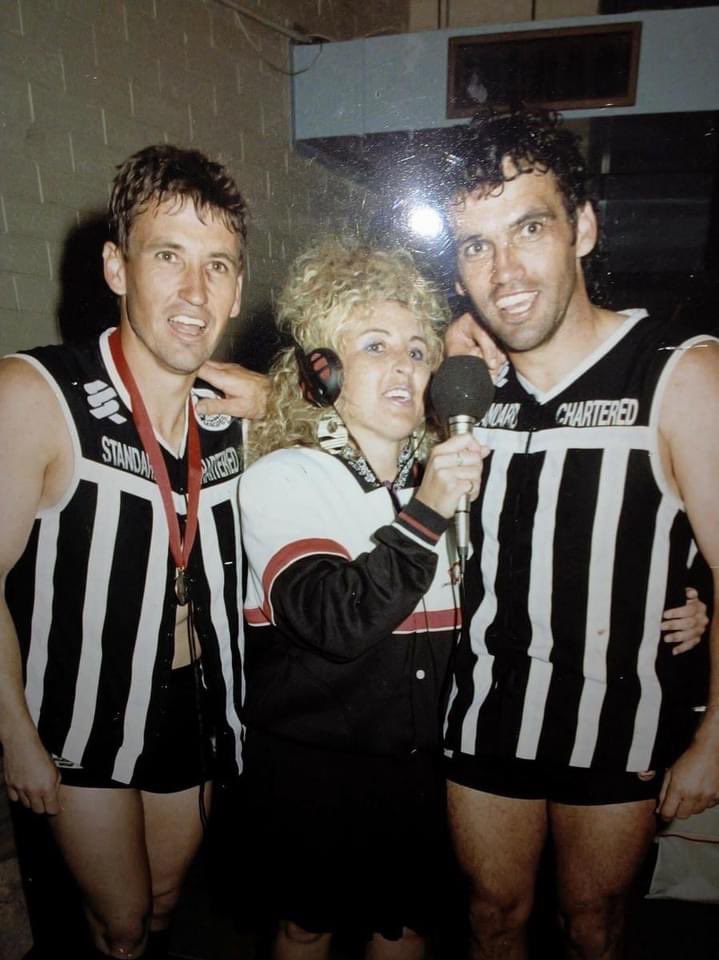 _Since1969's tweet photo. **9 DAYS TO GO - @PAFC LOCKER 9 **
100 GAME PLAYERS
SAMSON ‘SHINE’ HOSKING
HAROLD LOGAN
BOB MEERS
CLIFF KEEL
KEN OBST
ANTHONY WILLIAMS
MARK WILLIAMS
BRAYDEN LYLE
JOSH CARR
JACOB SURJAN
ROBBIE GRAY
#DoItForRussell https://t.co/5OvfZGqiSc