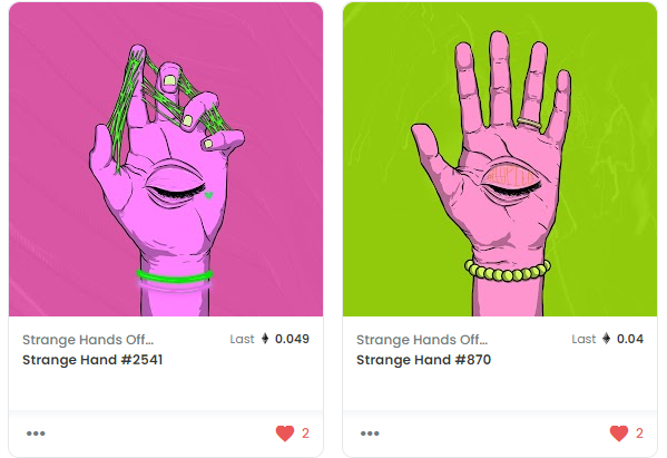 nftcassie's tweet photo. Manage to snag 2 @StrangeHands_ by @ChandlerHallow . I love being in this community where we just play, have fun and be rewarded with Strange Hands NFT. Roadmap 2.0 IS OUT!!! You don't want to miss it guys. Hop in the discord https://t.co/Mjei6UlshX It is never too late!! https://t.co/w8iWp9vFU9