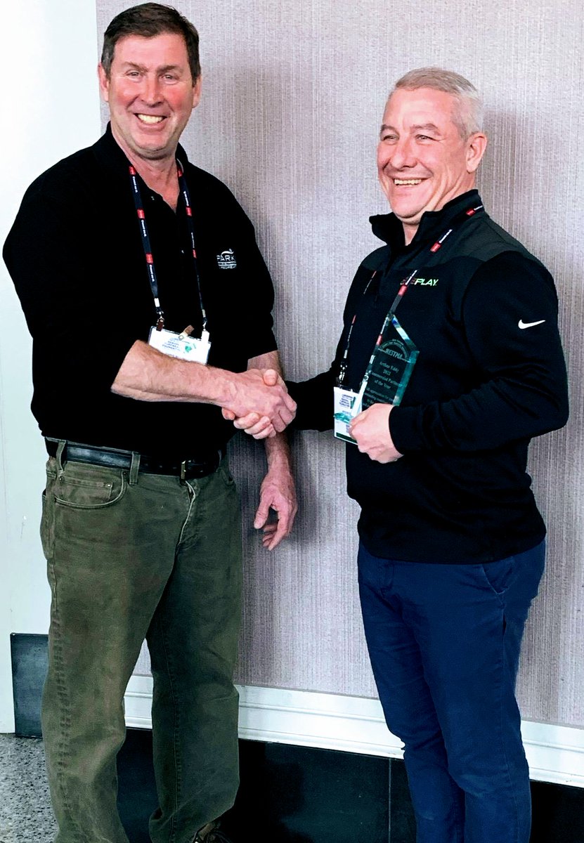 TurfOptiX's tweet photo. RePlay Maintenance is extremely excited and honored to be selected as the Commercial Partner of the Year from the New England Sports Turf Managers Association.  #nestma #nertf #syntheticturfmaintenance #sportsmanagment https://t.co/3X8c0oyd78