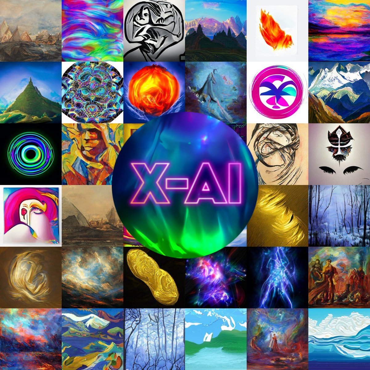 X-A.I. NFT tweet media